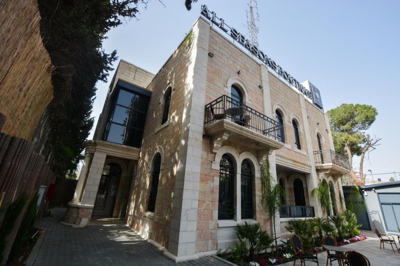 All Seasons Boutique Hotel - Jerusalén Exterior foto